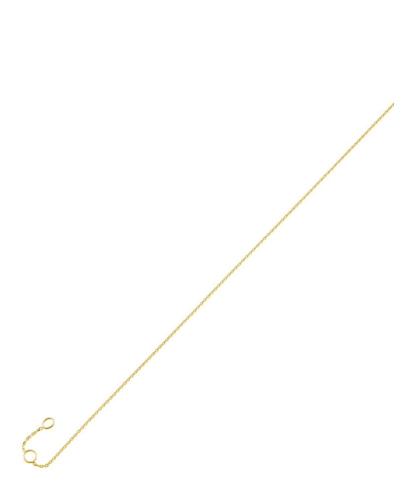 Front of a size One Size Chain Bracelet 14K Gold One Size in 14K Gold by By Adina Eden. | dia_product_style_image_id:292378